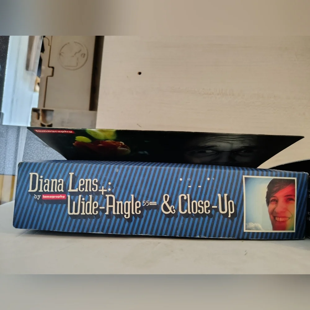 Lomography Diana F+ 55mm Wide Angle and Close Up Lens Set & Diana Cable Release